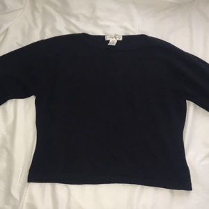Black long sleeve sweater